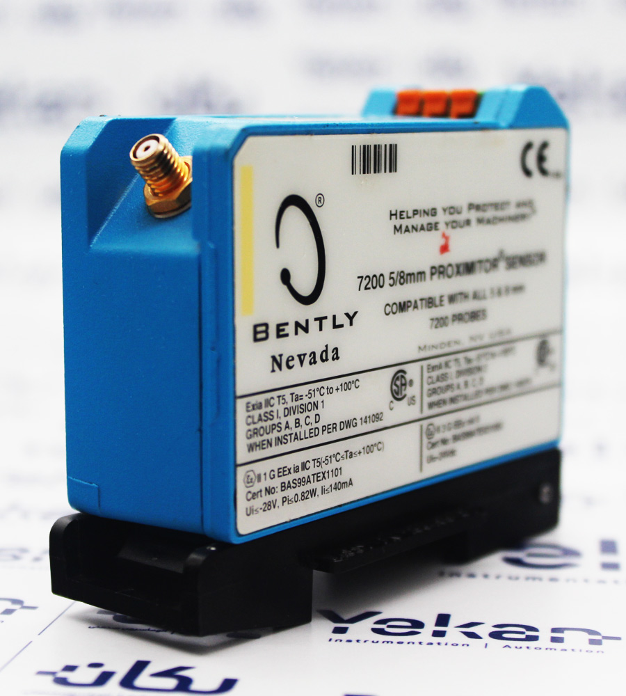 IM4 سنسور مجاورتی یا پراکسیمیتی 7200 بنتلی نوادا 18745 Bently Nevada Proximity Sensor