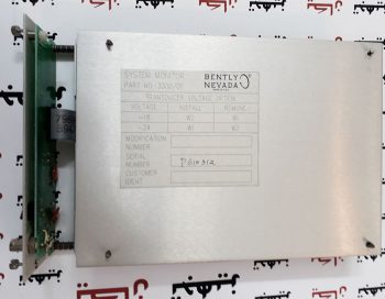 کارت مانیتور بنتلی نوادا 3300/01 Bently Nevada System Monitor