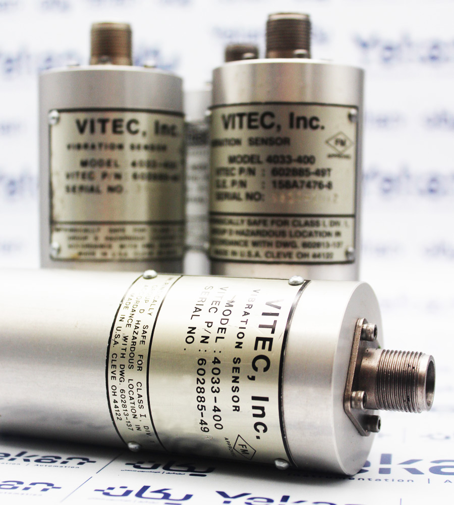 IM5 سنسور ارتعاش سرعت دما بالا وایتک 400-4033 Vitec, Inc. High-Temperature Velocity Transducer