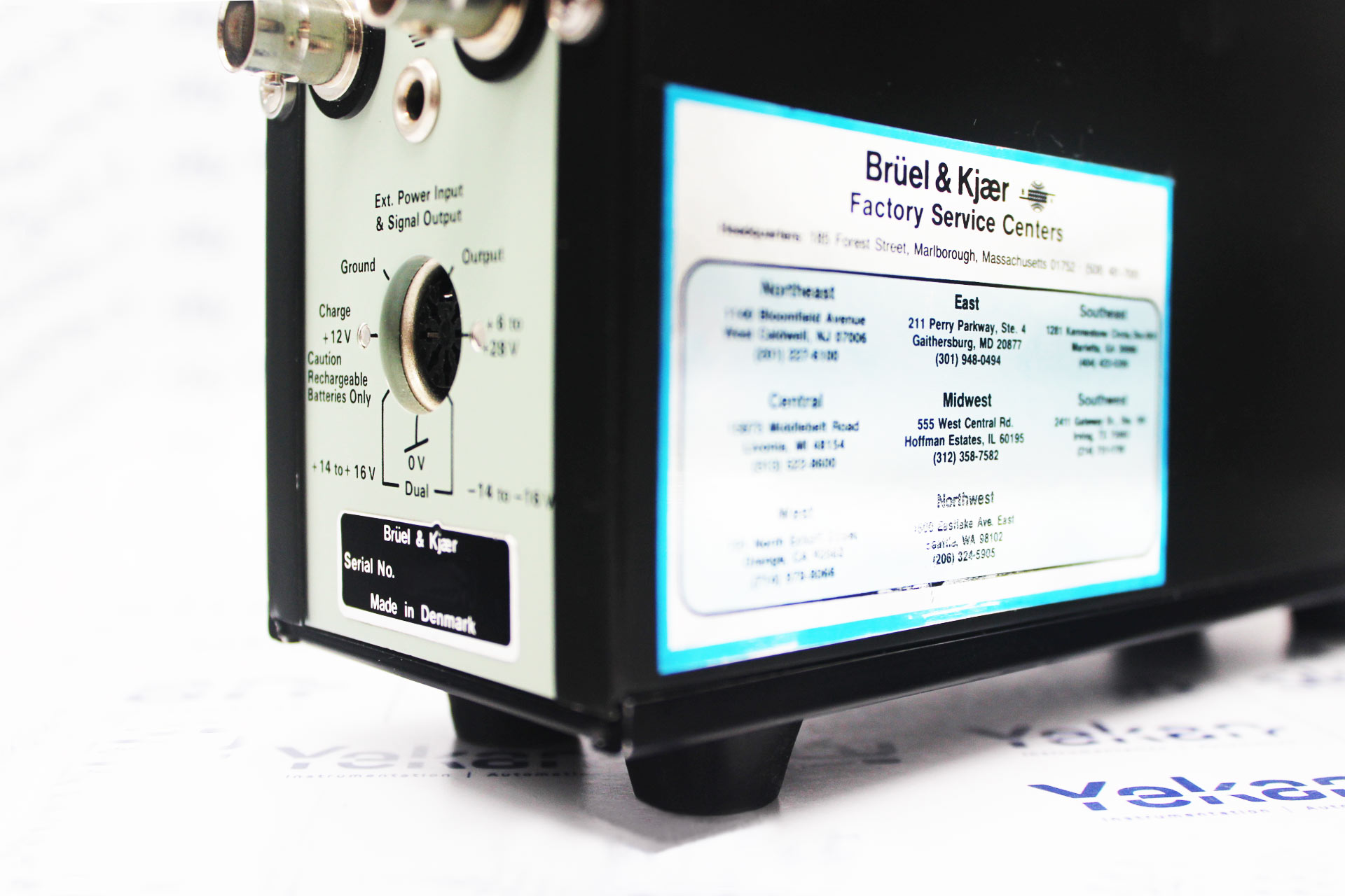 IM6 تقویت‌کننده سنسور ارتعاش پیزوالکتریک PE با مدل 2635 B&K Charge Amplifier