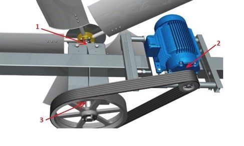 پایش ارتعاش برج‌های خنک‌کننده: فن، موتور و گیربکس Vibration Monitoring of Cooling Towers