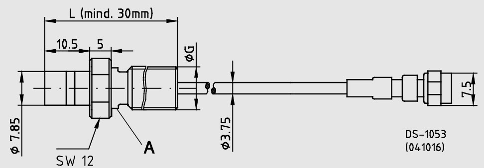 IM8 پراب 8 میلی‌متر بی‌اند‌کی B&K Vibro Vibration Probe DS-1053